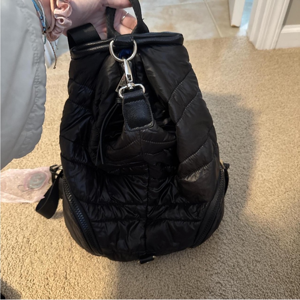 Sondra Robert Squared Quilted Backpack - image 1